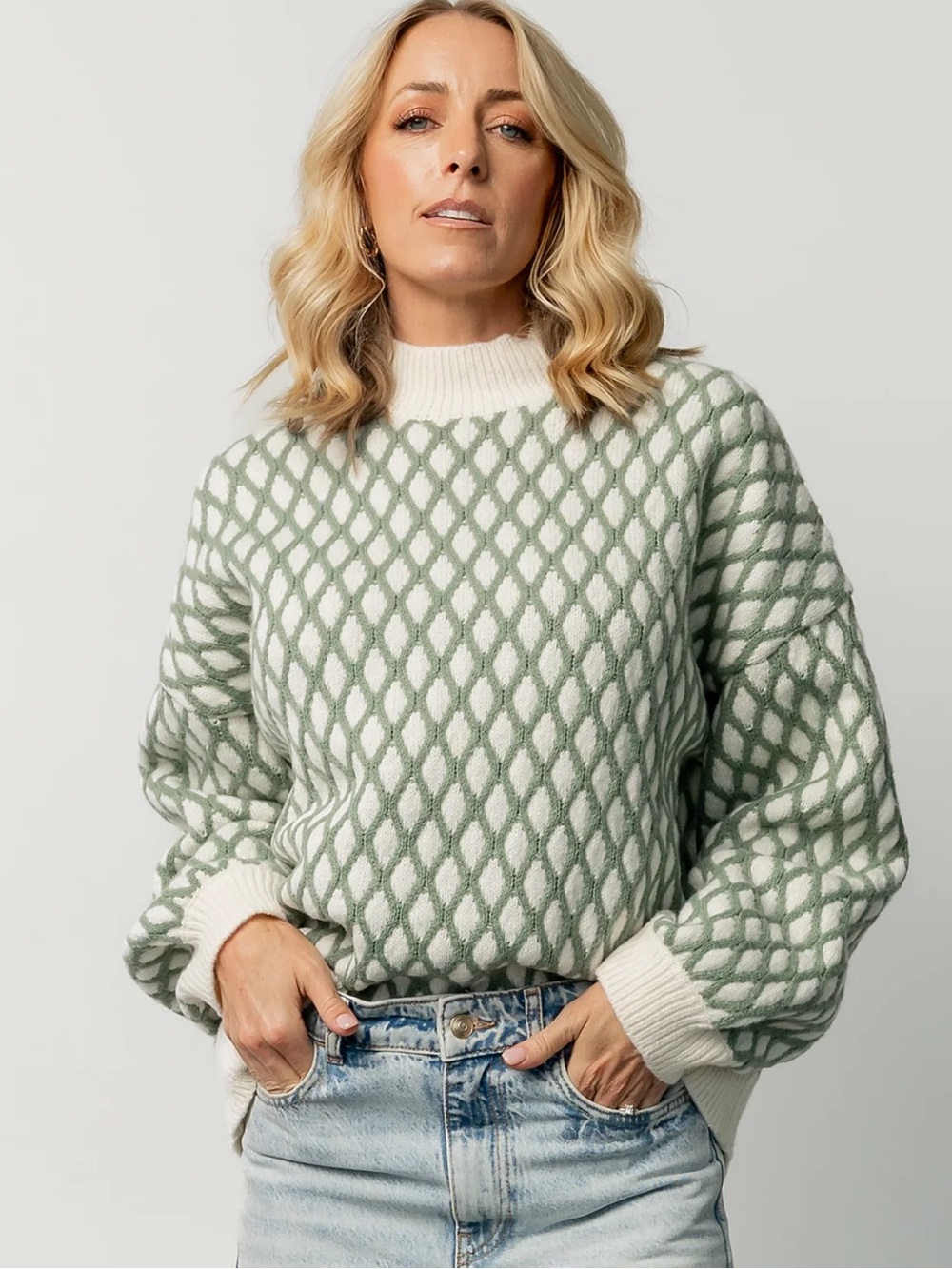 Baltic Born Hendrix diagonal chunky sweater